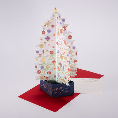 [EA01] EASE Laser Cut 3D Christmas Tree Card