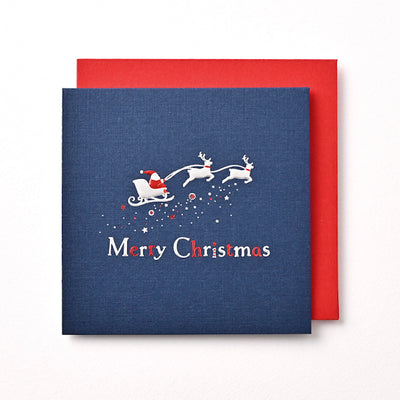 [EA13] EASE Christmas Mini Card - Santa & Reindeers