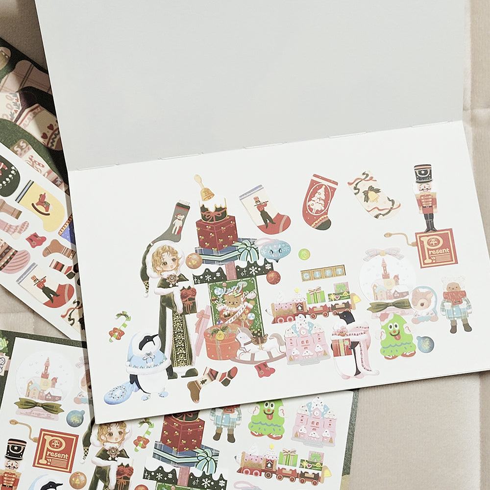 [SO20] Somsomsoso Christmas Gift Shop Sticker Sheet