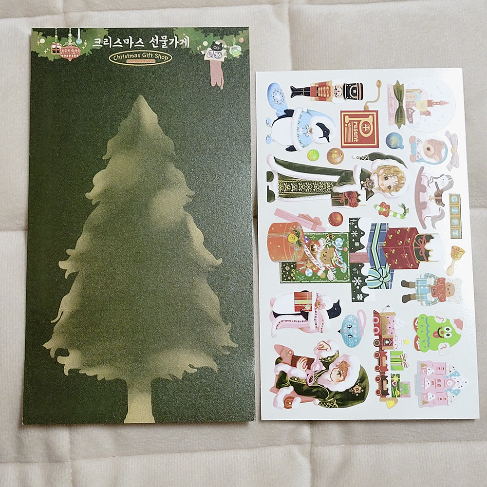 [SO20] Somsomsoso Christmas Gift Shop Sticker Sheet