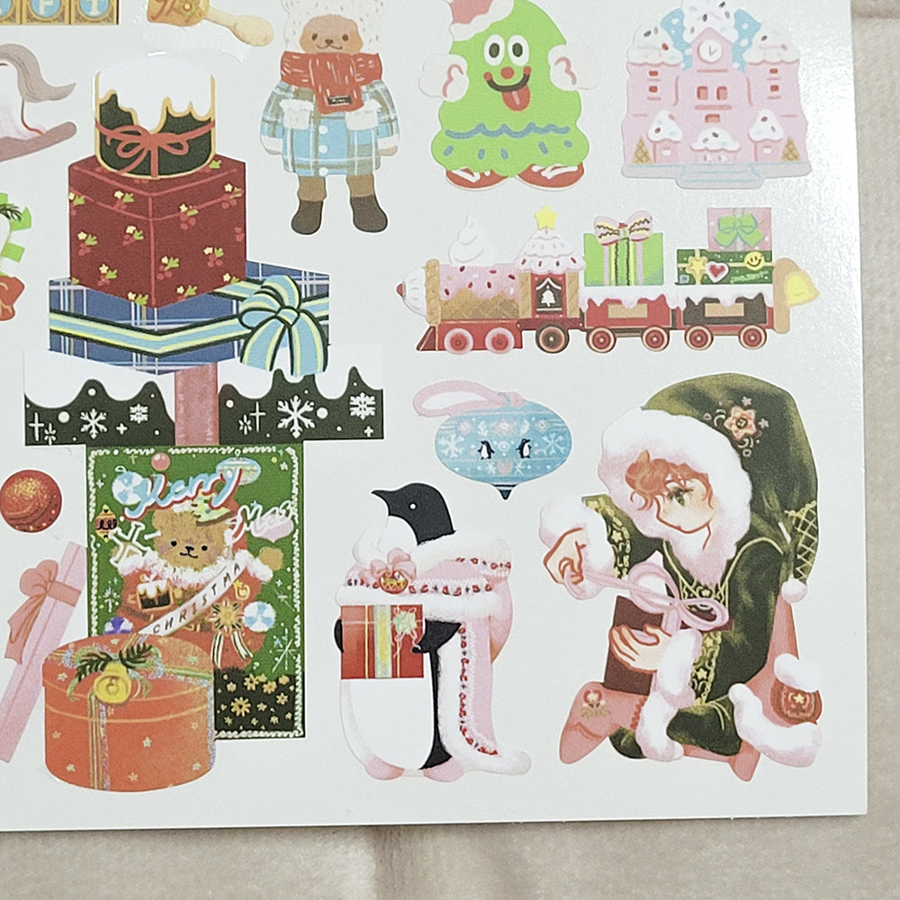 [SO20] Somsomsoso Christmas Gift Shop Sticker Sheet