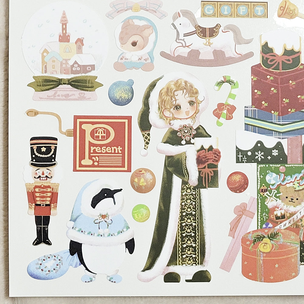 [SO20] Somsomsoso Christmas Gift Shop Sticker Sheet