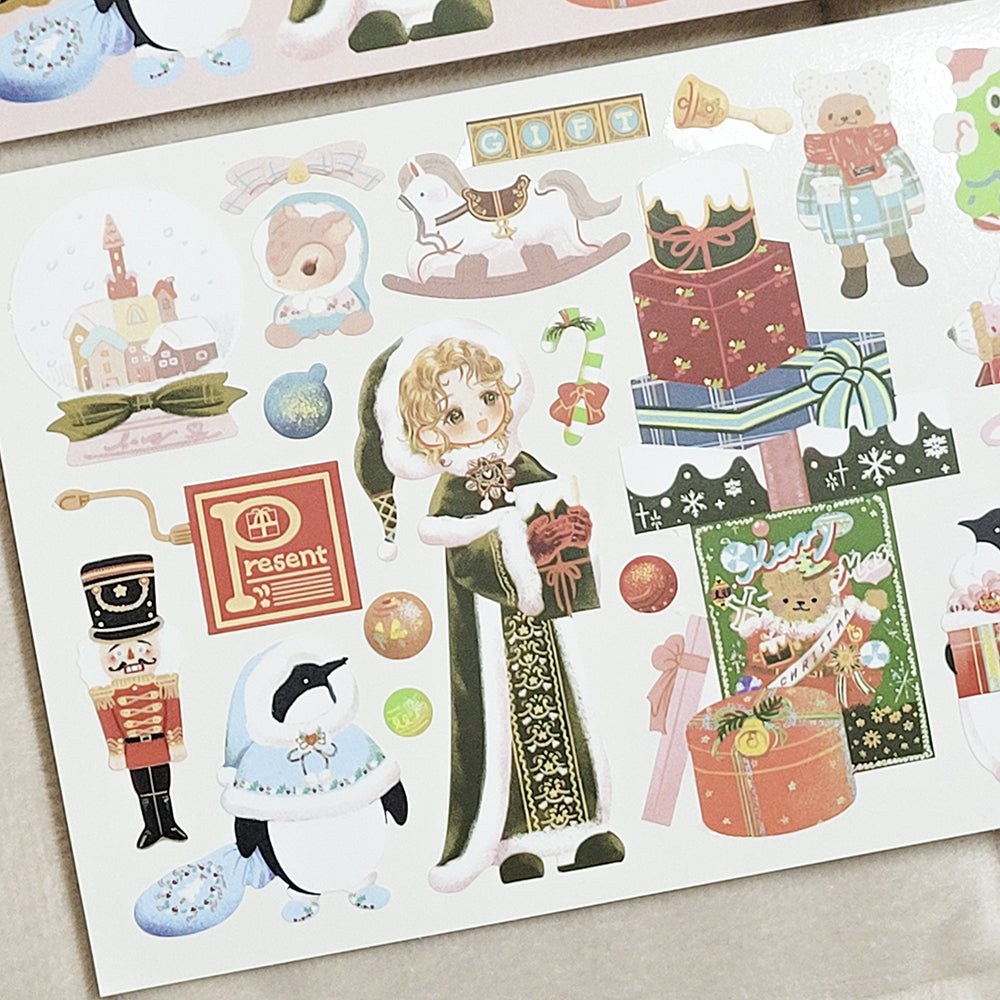 [SO20] Somsomsoso Christmas Gift Shop Sticker Sheet