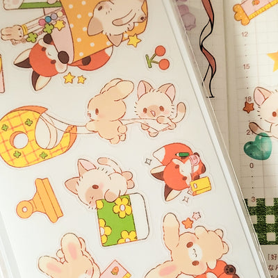 [SO06] NEW RESTOCK Somsomsoso Pencil Case Fairy Trio Sticker Sheet