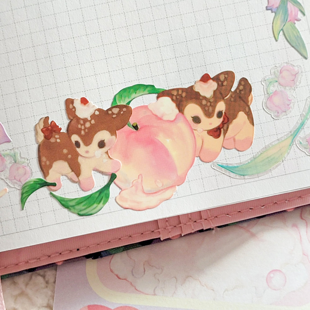 [SO07] NEW RESTOCK Somsomsoso Messy Cake Sticker Sheet