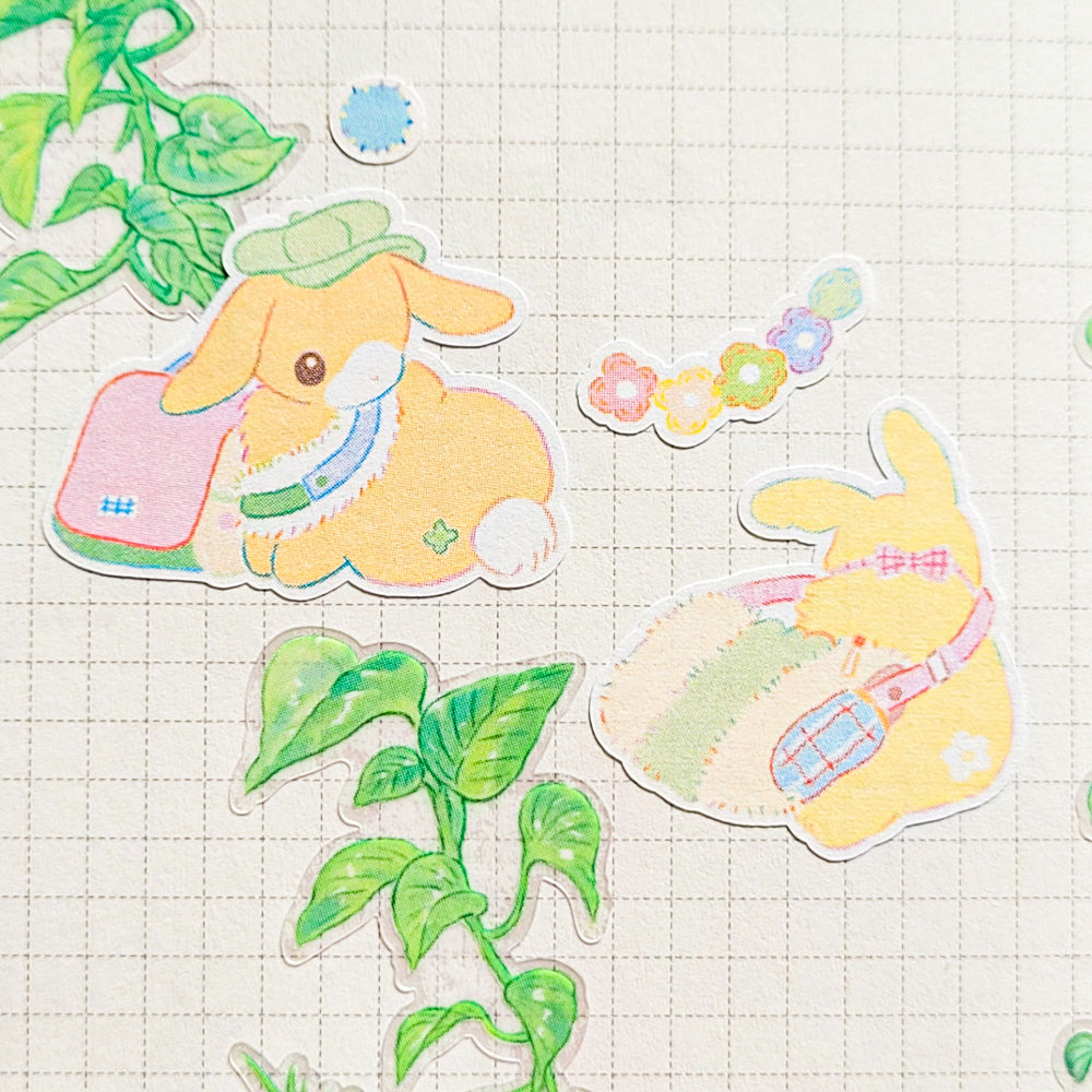 [SO11] Somsomsoso What's In Rabbit's Bag Sticker Sheet