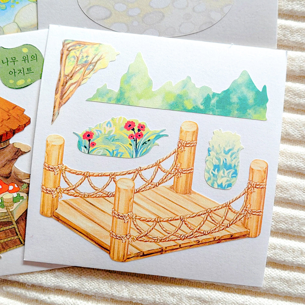 [SO35] NEW RESTOCK Somsomsoso Forest Village Memo Sticker Pack