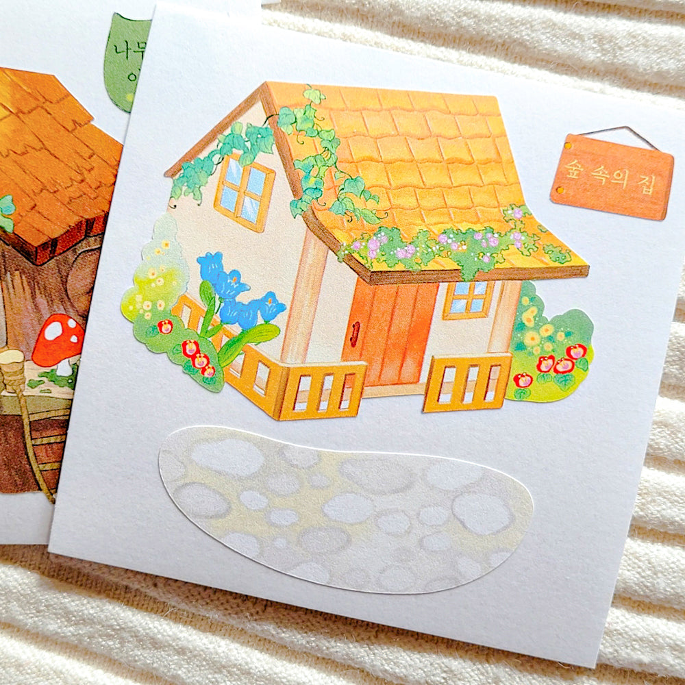 [SO35] NEW RESTOCK Somsomsoso Forest Village Memo Sticker Pack