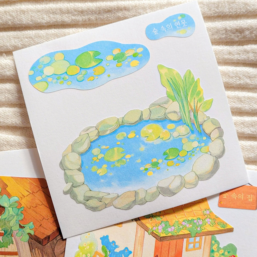 [SO35] NEW RESTOCK Somsomsoso Forest Village Memo Sticker Pack