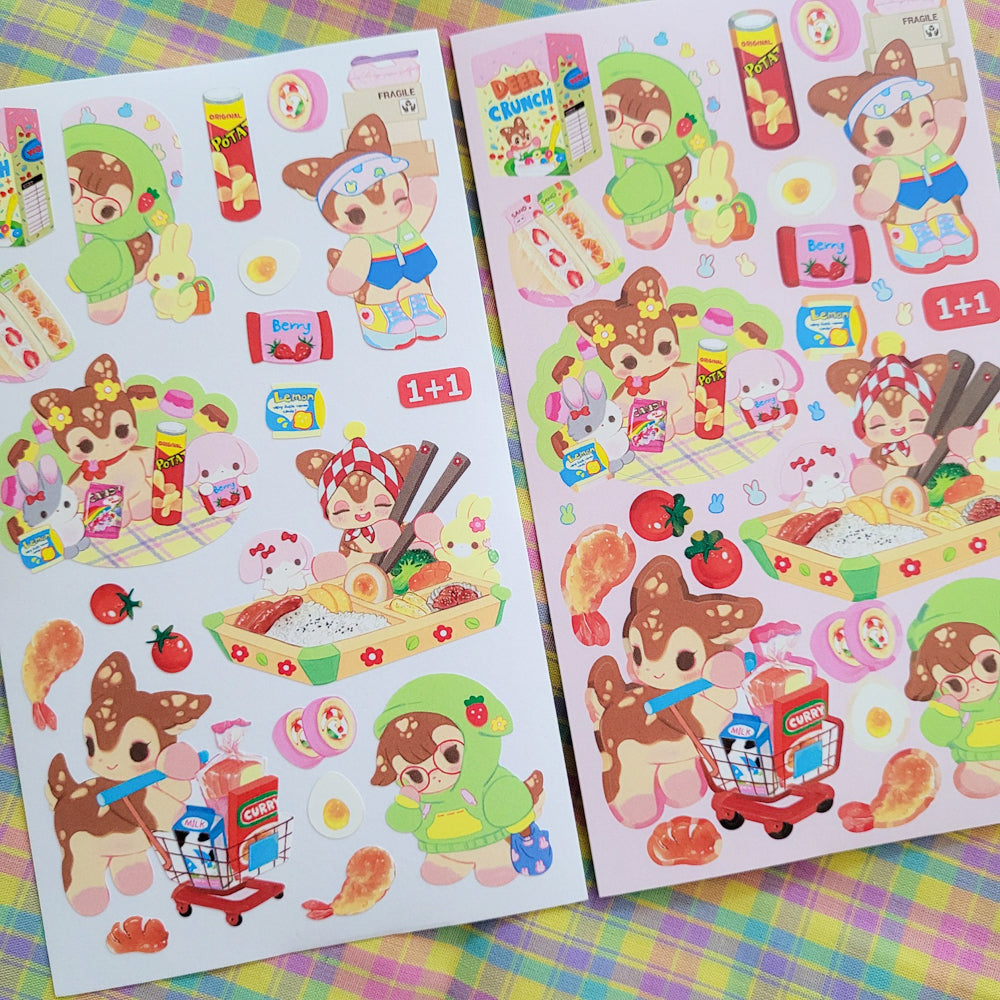 [SO05] NEW RESTOCK Somsomsoso Convenience Store Sticker Sheet