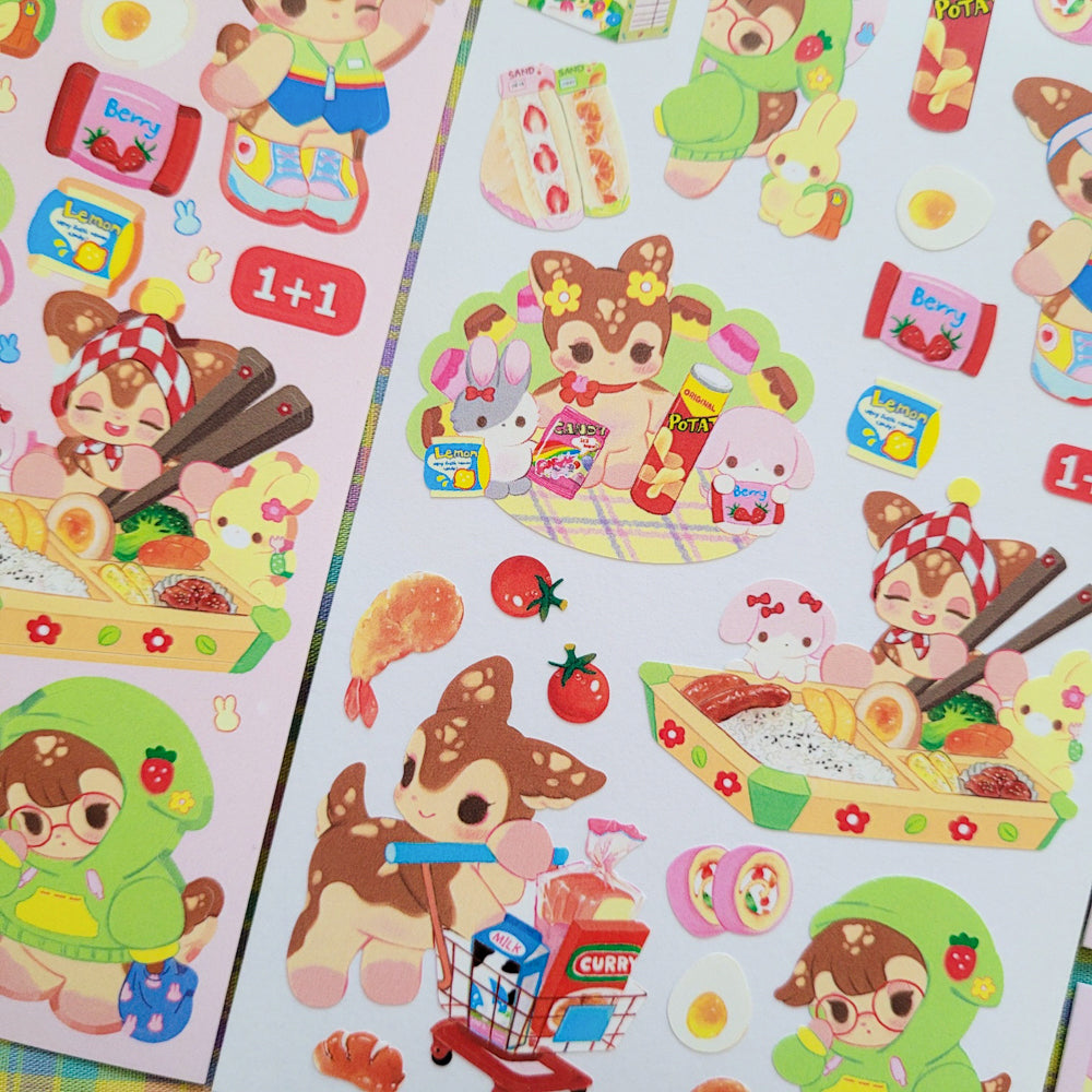 [SO05] NEW RESTOCK Somsomsoso Convenience Store Sticker Sheet