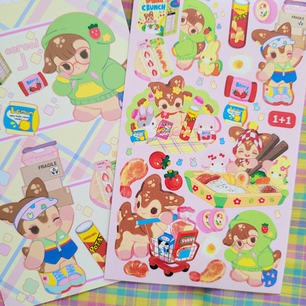 [SO05] NEW RESTOCK Somsomsoso Convenience Store Sticker Sheet