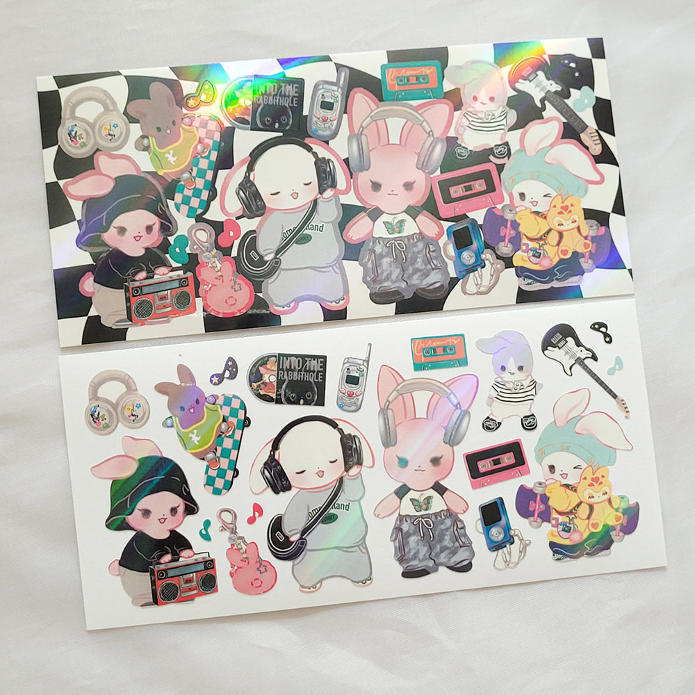 [SO03] NEW RESTOCK Somsomsoso Rhythm Inside Me Sticker Sheet