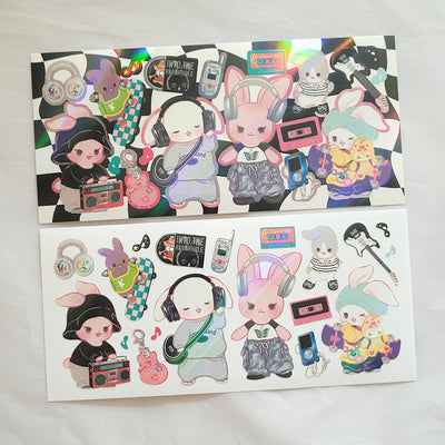 [SO03] NEW RESTOCK Somsomsoso Rhythm Inside Me Sticker Sheet