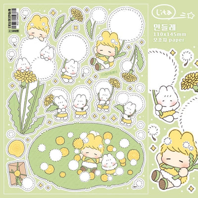 [LT46] Lita Planet Flower Fairy Sticker Pack