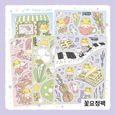 [LT46] Lita Planet Flower Fairy Sticker Pack