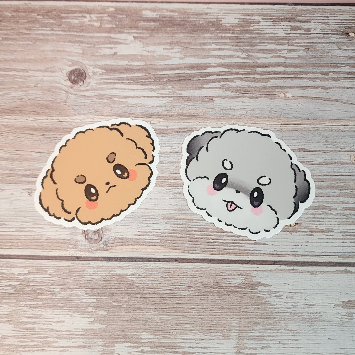 [K:DULT FACTORY] Best Doggies in da World! (Bori & Maru) Sticker Pack