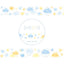 [DC82] Danchoo Cotton Candy Cloud Pieces Kisscut Masking Tape (options)