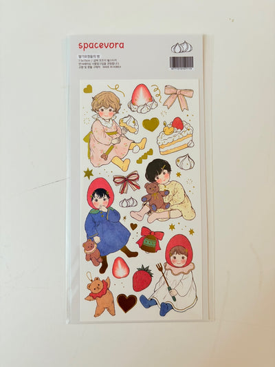 [Korea/Japan Trip Exclusive] Yoovora Sticker Sheets (options)