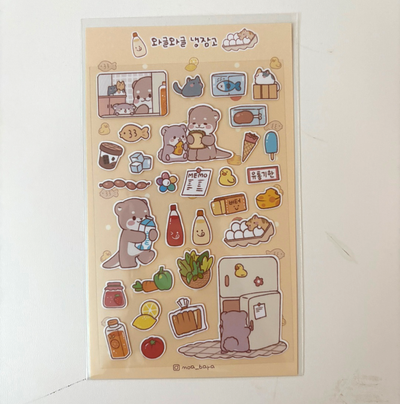 [Korea/Japan Trip Exclusive] Moabara Sticker Sheet (options)