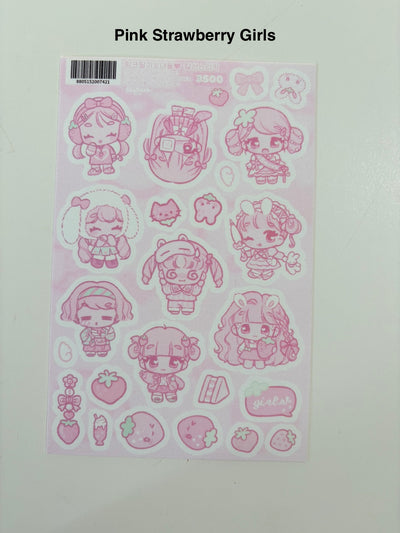 [Korea/Japan Trip Exclusive] Seolki Random Sticker Sheet (options)