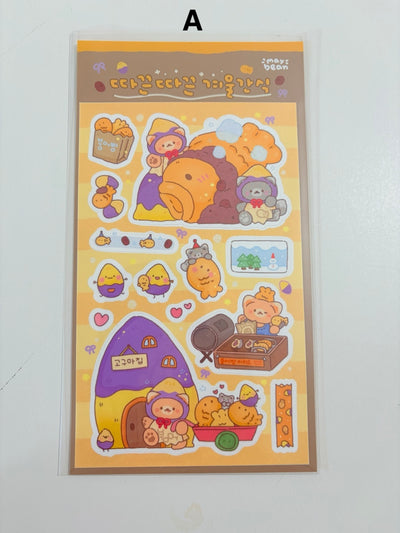 [Korea/Japan Trip Exclusive] Maybean Sticker Sheets (options)