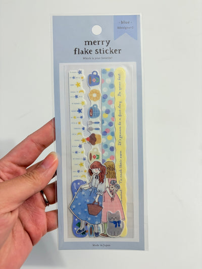 [Korea/Japan Trip Exclusive] Gaia Merry Flake Sticker Pack (options)