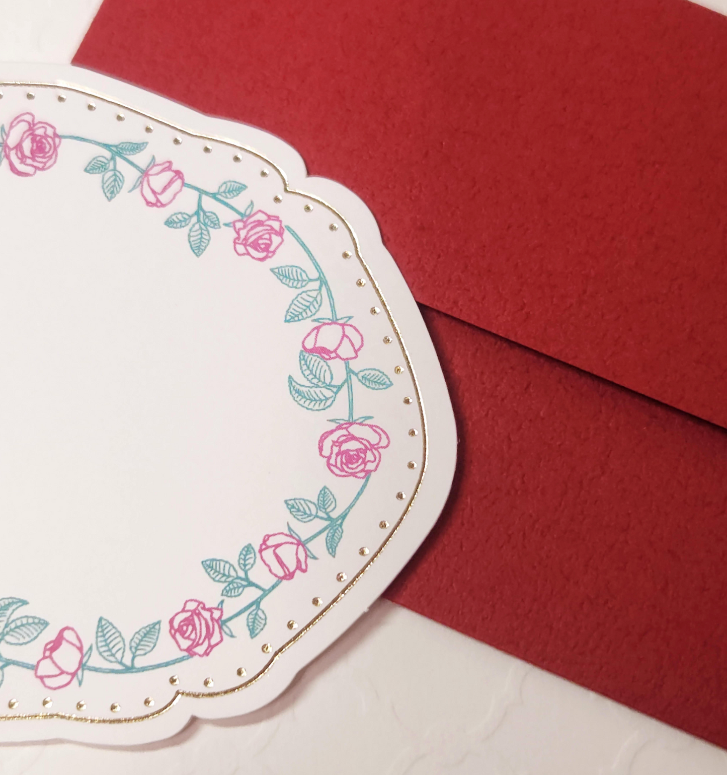 [MK10] Makota Mini Message Card Set - Rose