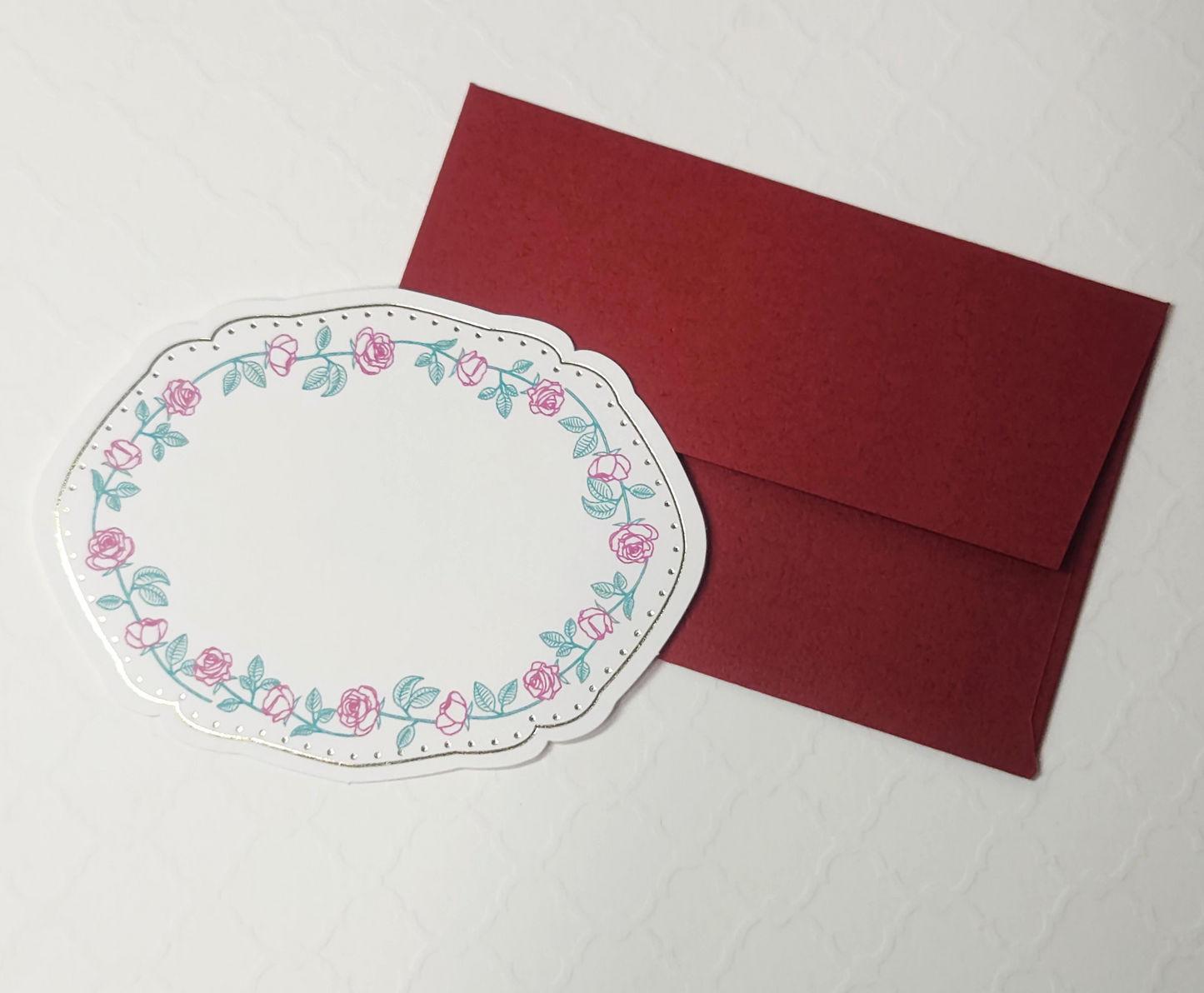 [MK10] Makota Mini Message Card Set - Rose