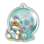 [SN12] Acrylic Plate Keychain Flower Dome Gashapon