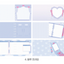 [BD05] DISCOUNT DESK Be on D 6 Ring A7 Diary Refill Pages (options)