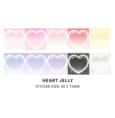 [BD08] Be on D Real Love Memo Sticker Pack (options)