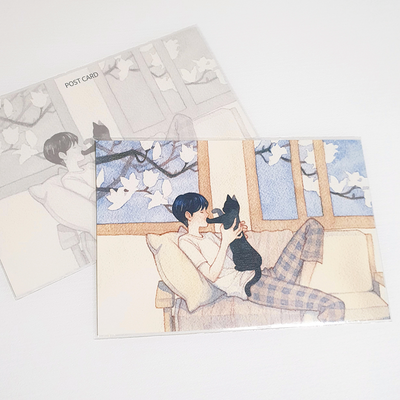 [PN03] Parknyam No Kisses Postcard