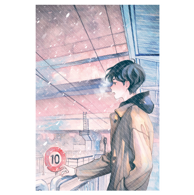 [PN05] Parknyam Winter Boy Postcard