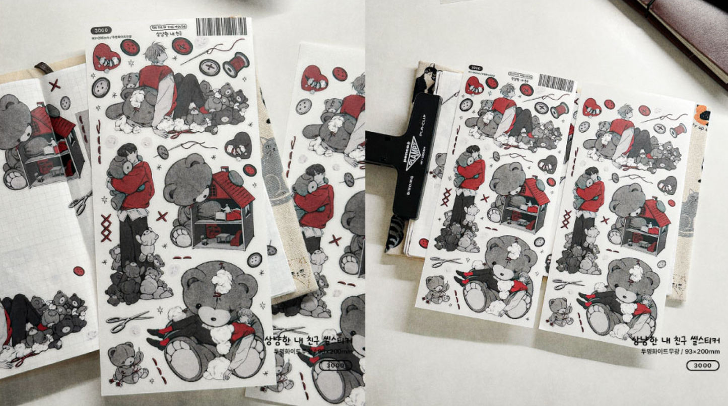 [SS31] NEW RESTOCK Sik Sik in the House Few Stories Sticker Pack (Singles/Pack)