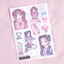 [MX58] Maxxie Club Soft Pastel Sticker Sheet