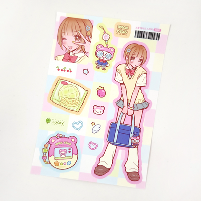 [MX10] Maxxie Club School Days Sticker Sheet