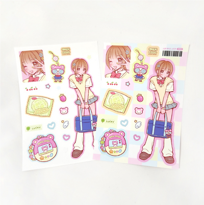 [MX10] Maxxie Club School Days Sticker Sheet