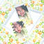 [PF65] Palmfarm Studio Cream Angel Cute Sticker Sheet (Pink/Green)