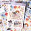 [JJ12] Jjong Studio Pajama Party Sticker Sheet