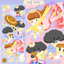 [JJ19] Jjong Studio Traditional Cookies Hanbok Sticker Sheet