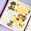 [JJ16] Jjong Studio Spring Honey Bee Sticker Sheet