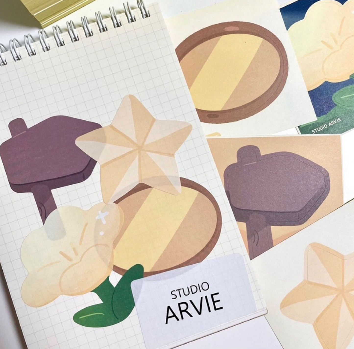 [STA04] Studio Arvie Memo Sticker [A] Pack