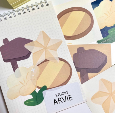 [STA04] Studio Arvie Memo Sticker [A] Pack