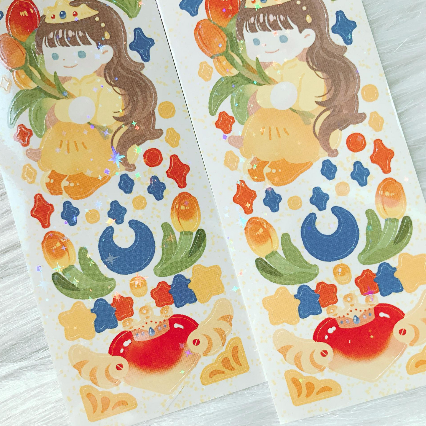 [CM16] Childhood Memories Tulip Fairy Sticker Sheet