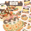 [FT05] Fantafore Zombear's New Year Food Sticker Pack (Single/Pack)