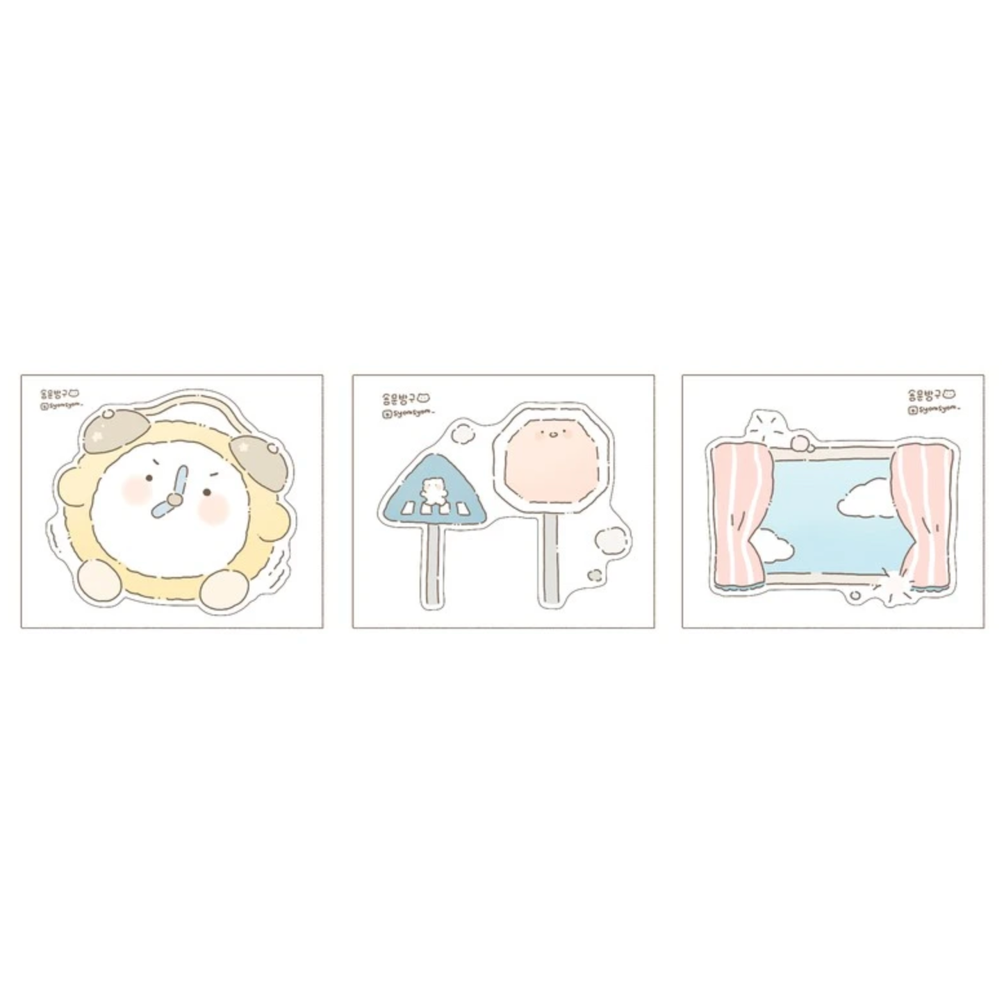 [SY11] Syomsyom Busy Day Memo Sticker Pack