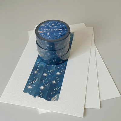 [NR01] Norudal Shop Day and Night Sky Masking Tape 15mm x 10m (options)