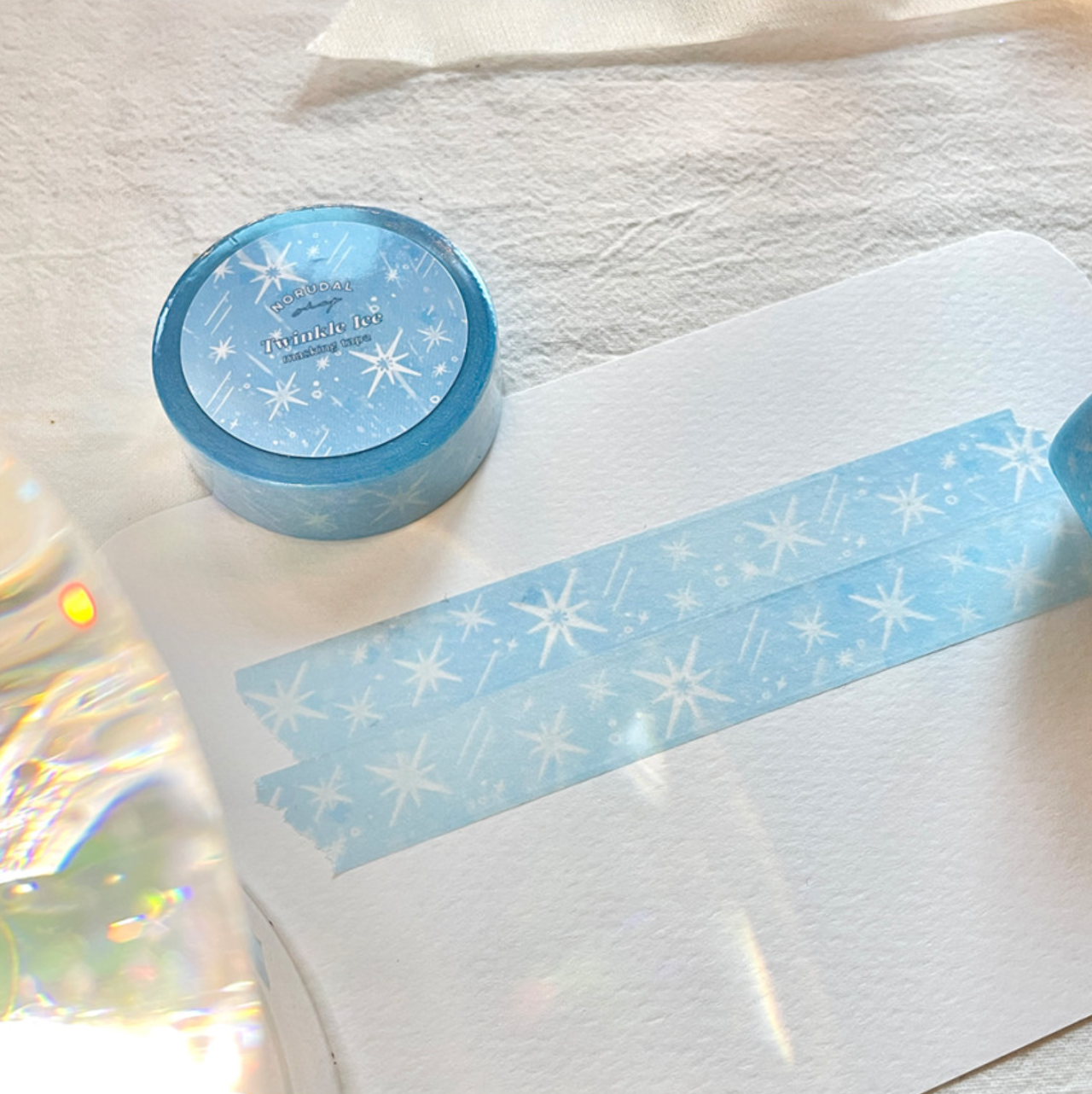 [NR14] Norudal Shop Twinkle Ice Masking Tape 15mm x 10m