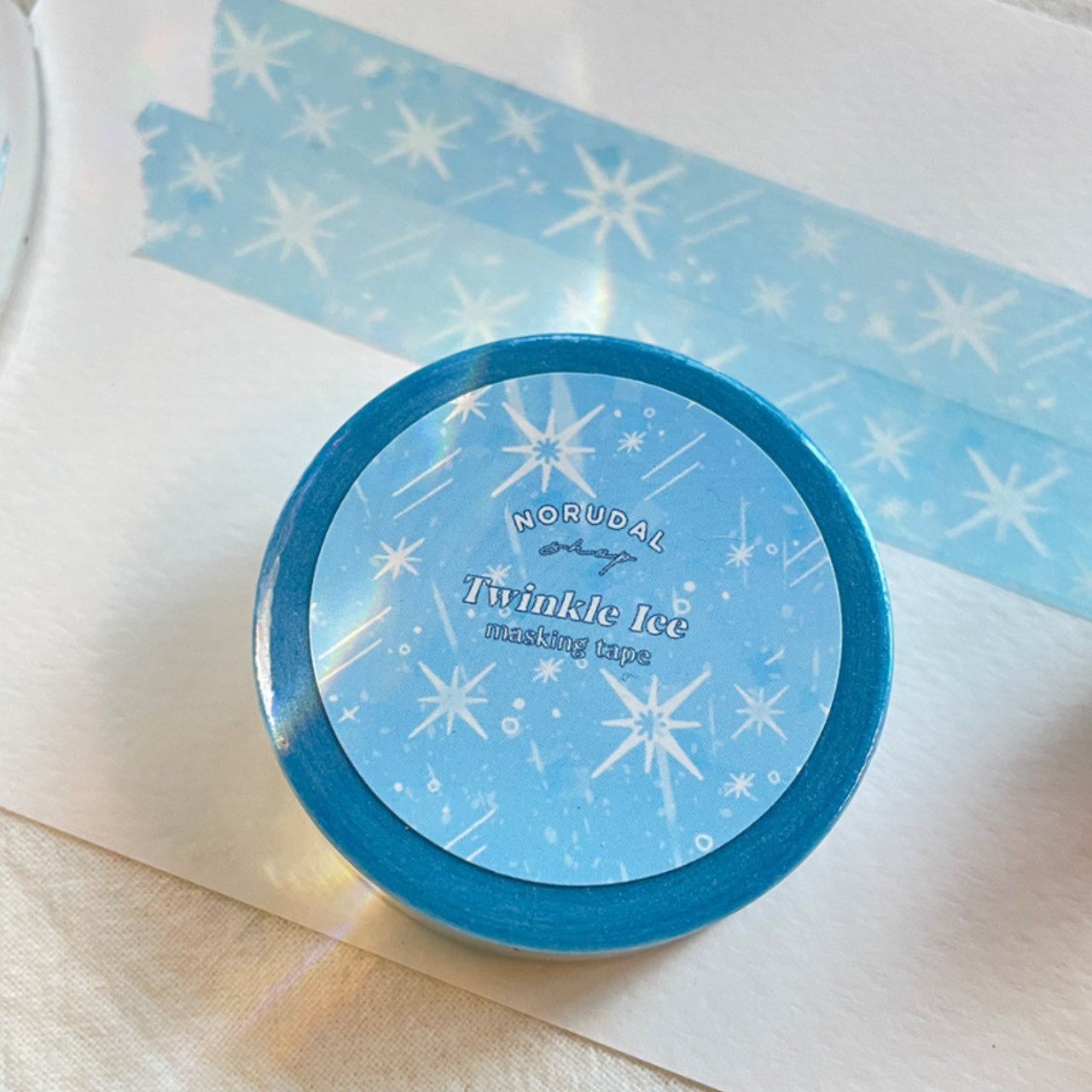 [NR14] Norudal Shop Twinkle Ice Masking Tape 15mm x 10m